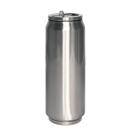 Edelstahl-Thermodose-Silber, 500ml