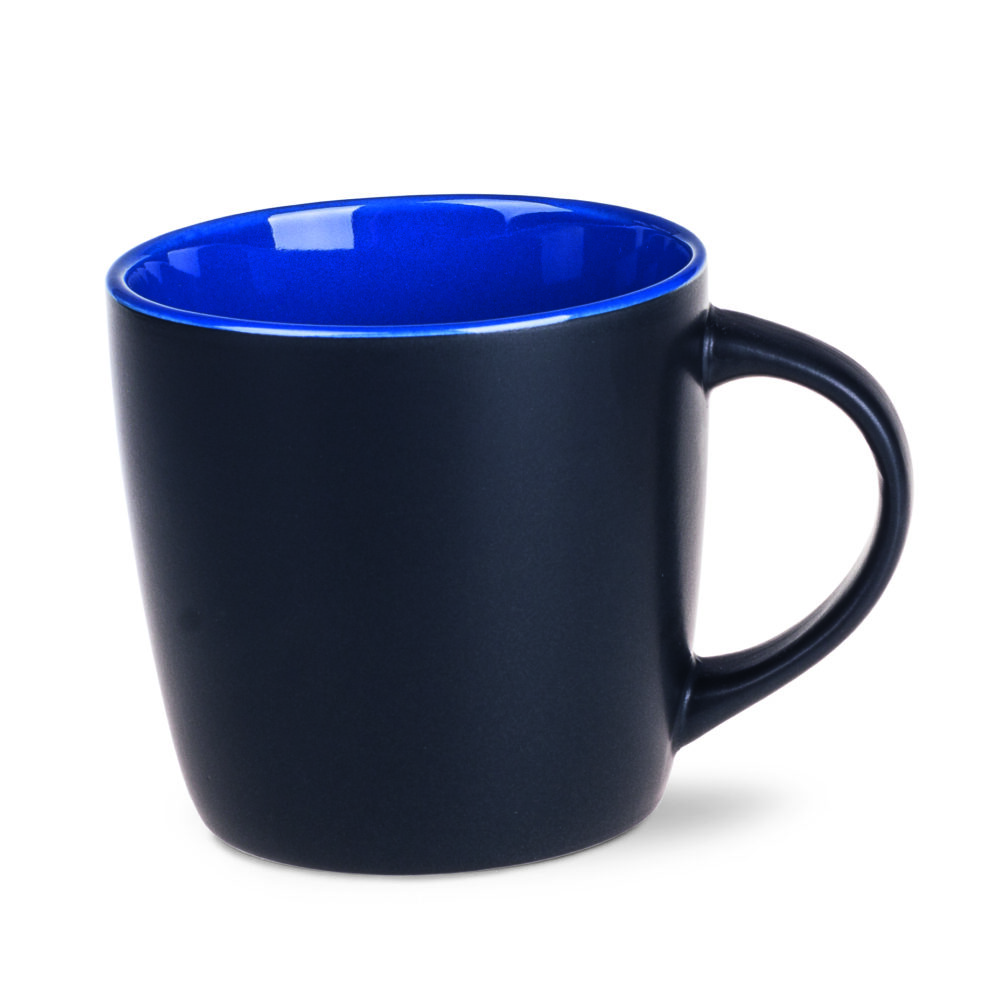 handy supreme_06 Werbetasse Handy Supreme mattschwarz / reflexblau