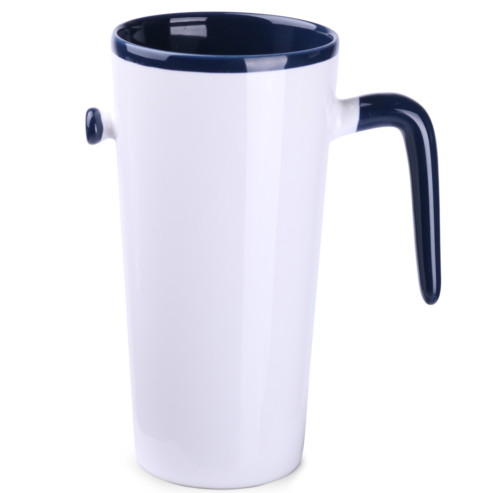 idea granatowy prawa Werbetasse Maxim Idea Dark Blue