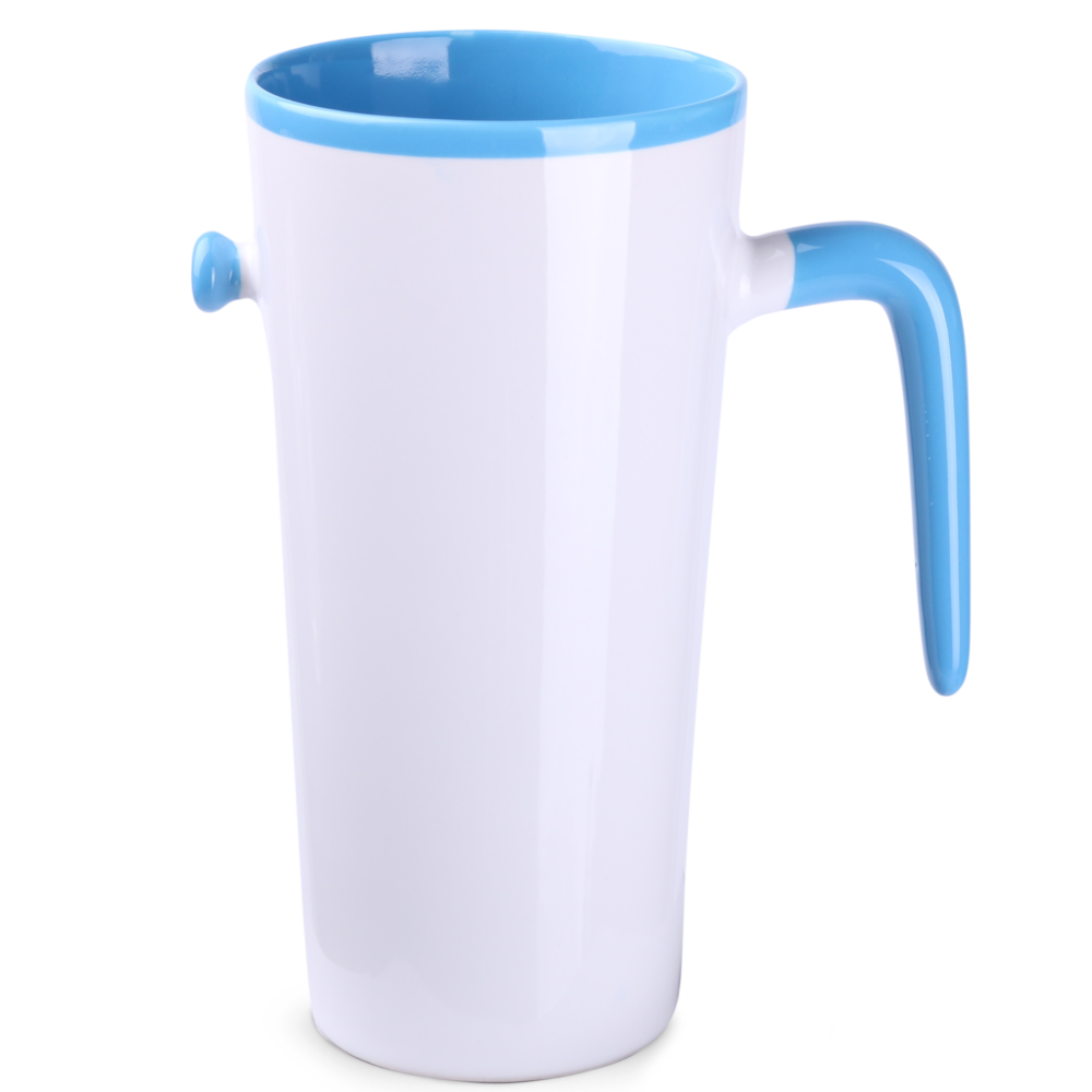 idea niebieski prawa Werbetasse Maxim Idea Blue