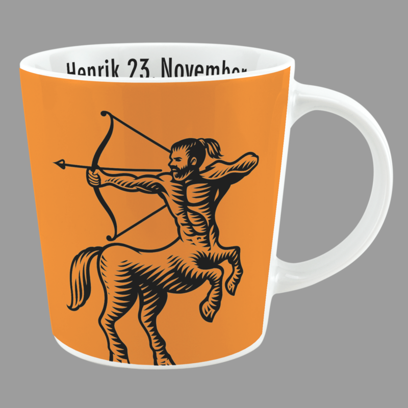 Personalisierung Sternzeichen Henrik - Werbetassen & Fototassen mit Druck - Jetzt im Online-Shop bestellen...