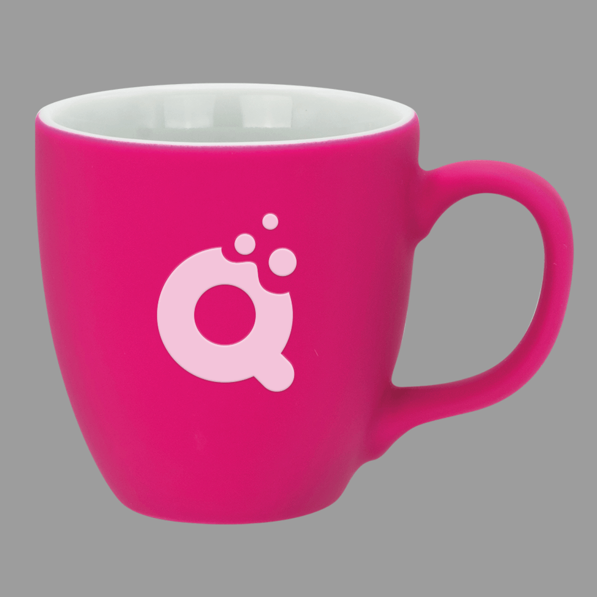 Softtouch Q magenta - Werbetassen & Fototassen mit Druck - Jetzt im Online-Shop bestellen...