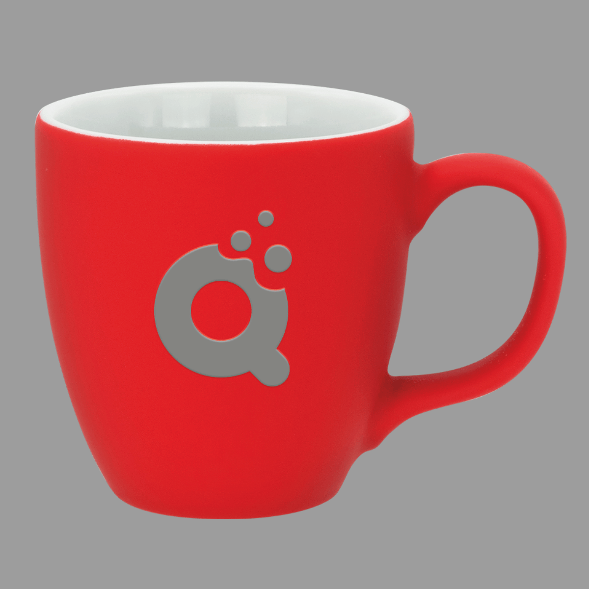 Softtouch Q rot - Werbetassen & Fototassen mit Druck - Jetzt im Online-Shop bestellen...