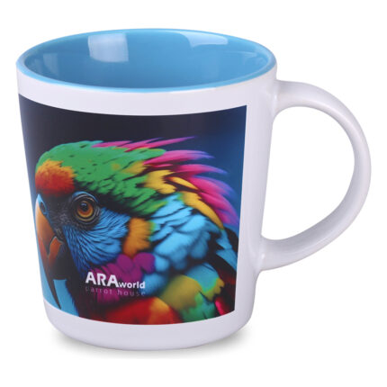 Tasse Berg Art Solid Hellblau