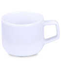 Werbetasse Horizon weiß 80 ml