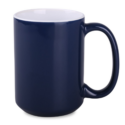 Werbetasse Nevada midnight blue / weiß
