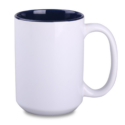 Werbetasse Nevada Duo weiß / midnight blue