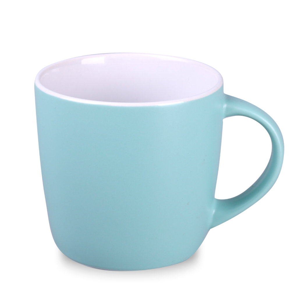 handy-velvet-minze-weiss (4) Werbetasse Handy Velvet mint / weiß