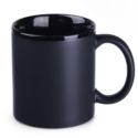 Werbetasse Tomek Supreme mattschwarz / schwarz